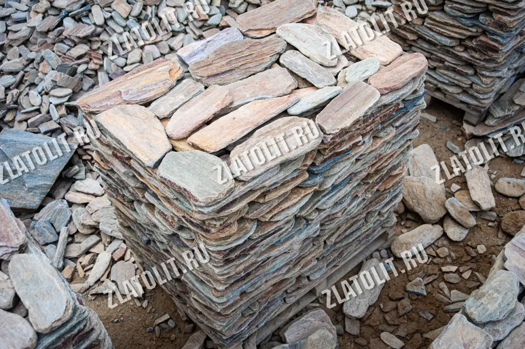 галтованный плитняк Кора дерева для мощения и облицовки в наличии от производителя